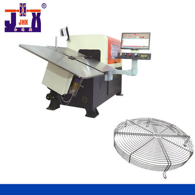 8mm हार्डवेयर 3D वायर बेंडिंग मशीन फैन गार्ड मेकिंग मशीन 380V
